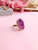 Agate Crystal Ring
