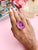 Agate Crystal Ring