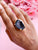 Agate Crystal Ring