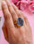 Agate Crystal Ring