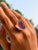 Agate Crystal Ring