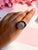Agate Crystal Ring