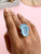 Agate Crystal Ring