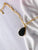Crystal Necklace | Druzy Jewellery | Gold Crystal Pendant | Fashion Necklace 