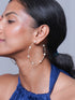 Bella Pearl Hoop Earrings
