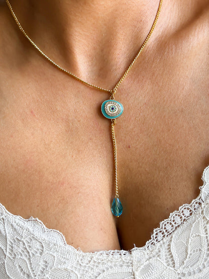Evil Eye Beach Necklace
