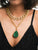 Ezme Pendant + Gold Chain