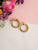 Gold Fashion Earrings