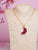 Druzy Moon Pendant