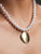 Gold Coin Pearl Necklace