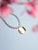 Gold Coin Pearl Necklace