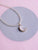 White Moon Druzy Pendant