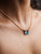 butterfly pendant; pendant necklace; chain necklace; crystal pendant