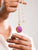 Druzy Pendant with Toggle Clasp