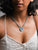 heart pendant; blue heart pendant; summer necklace; blue necklace; layered necklace