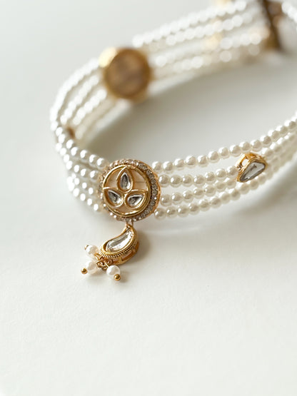 Kundan Pearl Choker