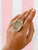 Agate Crystal Ring