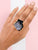 Agate Crystal Ring