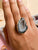 Agate Crystal Ring