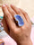 Agate Crystal Ring