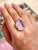Crystal Agate Ring