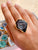 Agate Crystal Ring