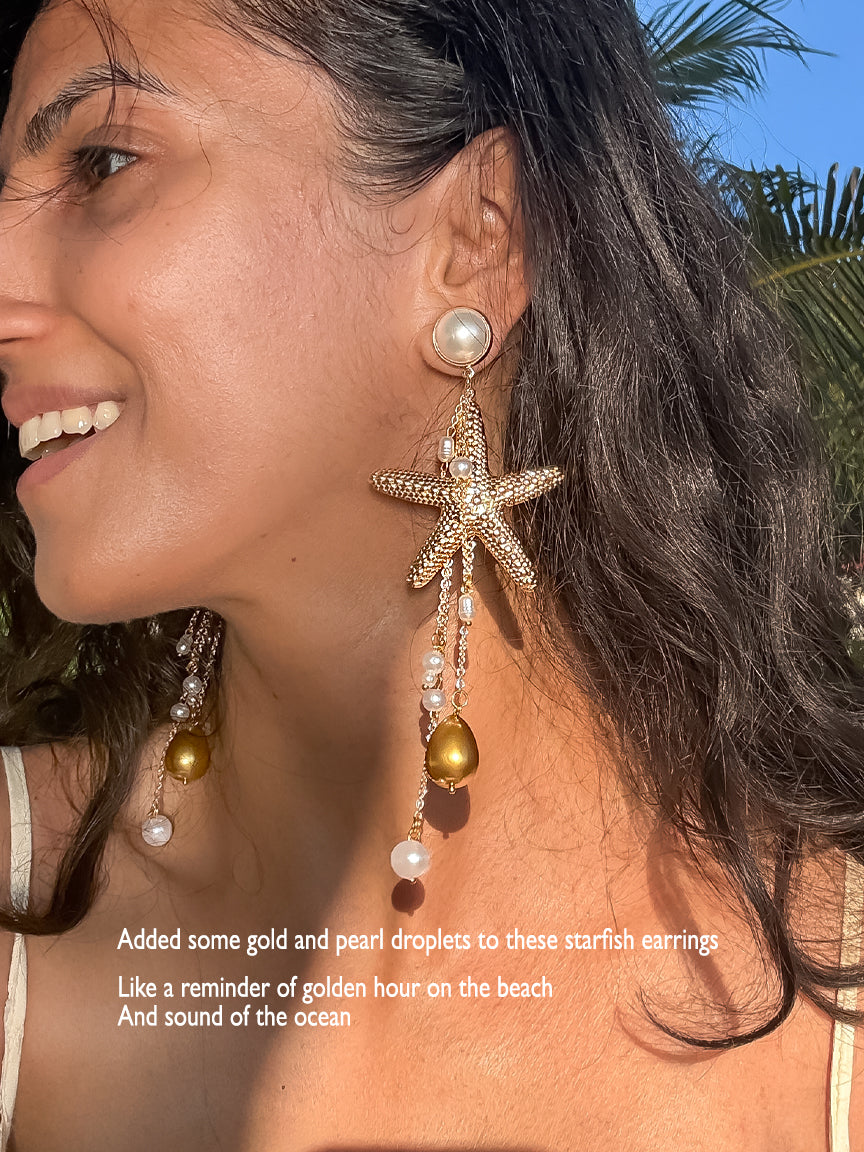 Starfish Earrings