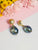 Blue Crystal Earrings Under Rs 500