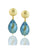 Blue Crystal Earrings