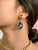 Blue Drop Crystal Earrings for Rs 500