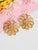Flower Earrings Gold