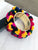 Pompom Cuff
