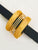 Gold Mesh Stripe Cuff