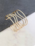 Gold Wave Cuff