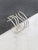 Silver Wave Cuff