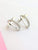 Silver Double-D Earrings
