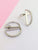 Silver Double-D Earrings