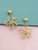 Flower Earrings Gold