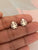 Monstera Leaf Earstuds Silver