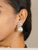 Crystal And Pearl Earstuds