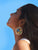 Round Flower Earrings