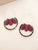 Statement Tri-Bead Hoops