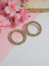 Crystal O Hoop Earrings