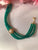Emerald And Pearl Choker