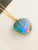 Round Crystal Pendant Necklace
