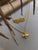 Honeycomb + Bee Necklace Set