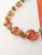 Orange Crystal Choker