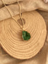 Green Druzy Pendant