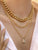 Lock Layered Necklace Set
